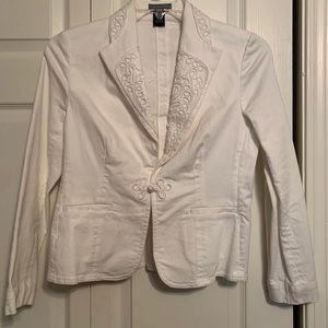 Madison studio white jacket